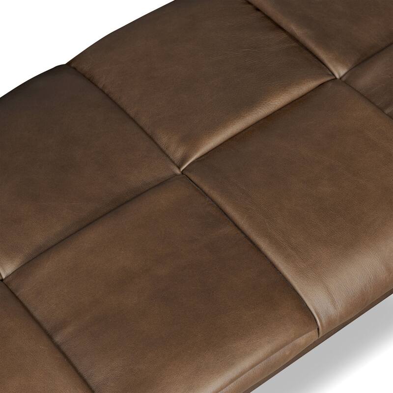 Poly & Bark Lapua 55" Leather Bench