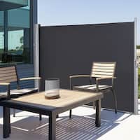 Real 118 X 71 Sunshade Retractable Side Awning Outdoor Patio Gymax 118 5 X 63 H Patio Retractable Folding Side Awning Screen Privacy