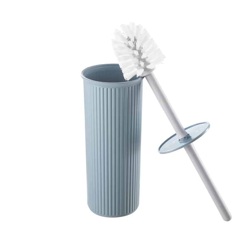 Superio Ribbed Toilet Bowl Brush - 4"W x 15"D x 4"H