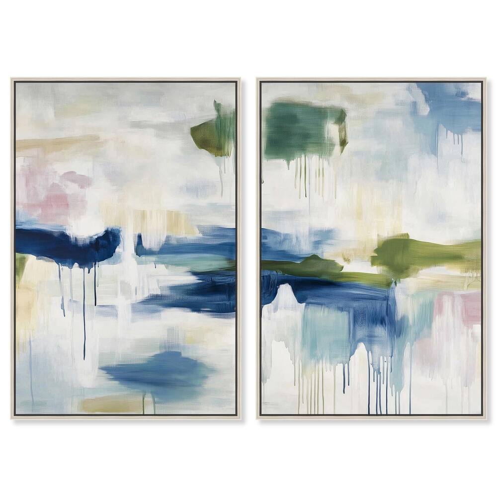 Kairos I Canvas Set of 2 by Art Remedy