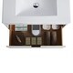 preview thumbnail 108 of 109, Fine Fixtures - Wall Mount Bathroom Vanity And Sink, Knob Free Design - Alpine Collection -