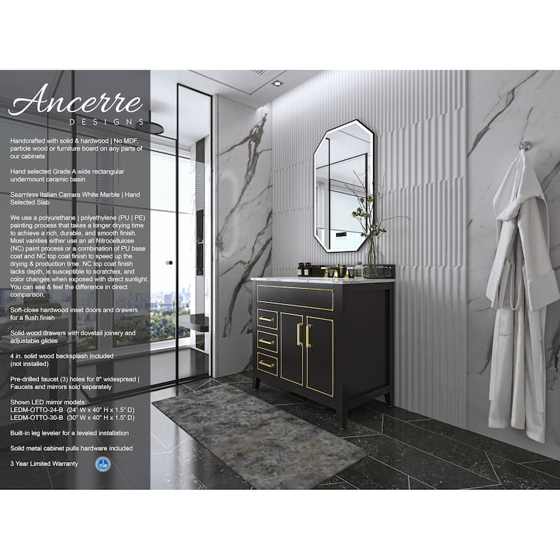Ancerre Designs Aspen Bathroom Vanity Set