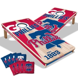 Philadelphia Phillies MLB 2x4 Cornhole Board Set