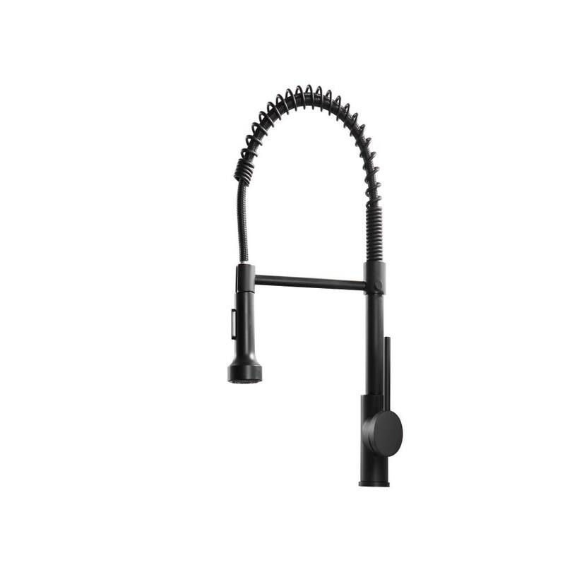 Copper Kitchen Pull-Down Faucet With Double Gear