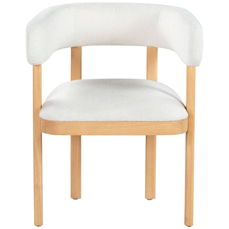 SAFAVIEH Couture Trystan Mid-Century Modern Arm Chair (Fully Assembled) - 24"W x 20"D x 31"H