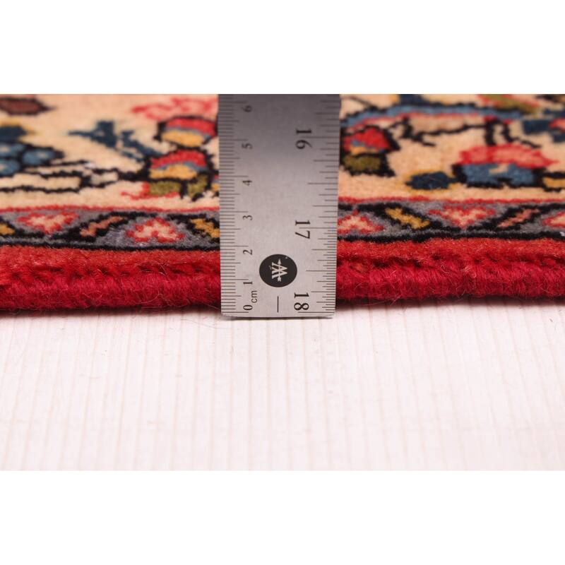 ECARPETGALLERY Hand-knotted Anadol Light Red Wool Rug - 2'4 x 7'7