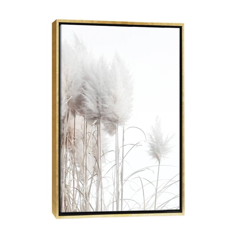 iCanvas "Pampas Grass II" by Magda Izzard Framed Canvas Print - Gold - 26x18