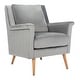 preview thumbnail 38 of 37, SAFAVIEH Astrid Mid-century Arm Chair - 28.7" x 28.4" x 33.9"