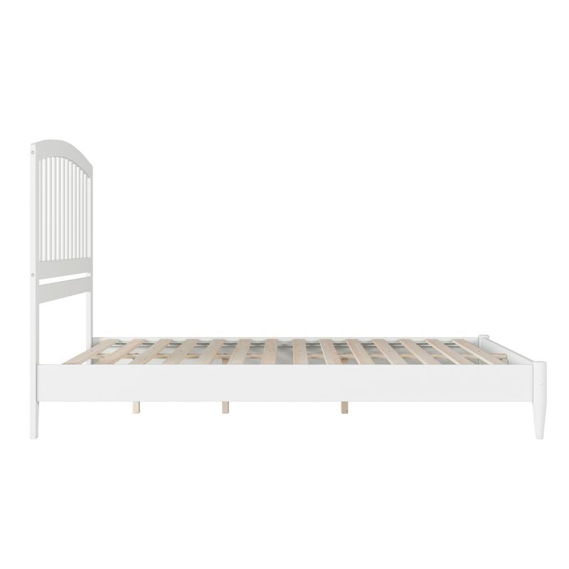 Solid Wood Low Profile Bed - Platform Bed Frame, Modern Design, Twin Twin XL Full Queen