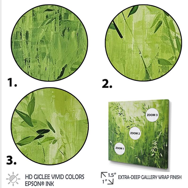 Designart "Kitchen Fennel Herbs Fantasy III" Herbs Wall Decor Green Traditional Entryway Framed Wall Art