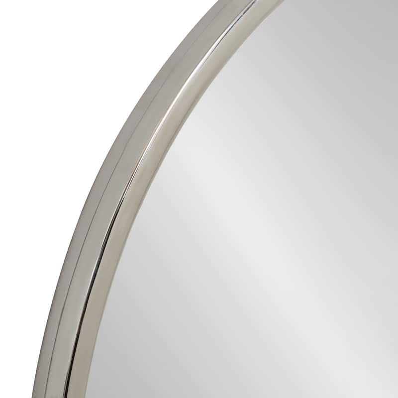 Kate and Laurel Rowla Round Wall Mirror