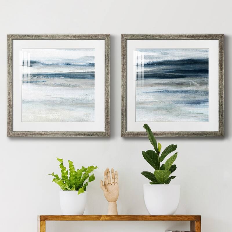 Ocean Currents II- Premium Framed Print - Ready to Hang - Multi-Color