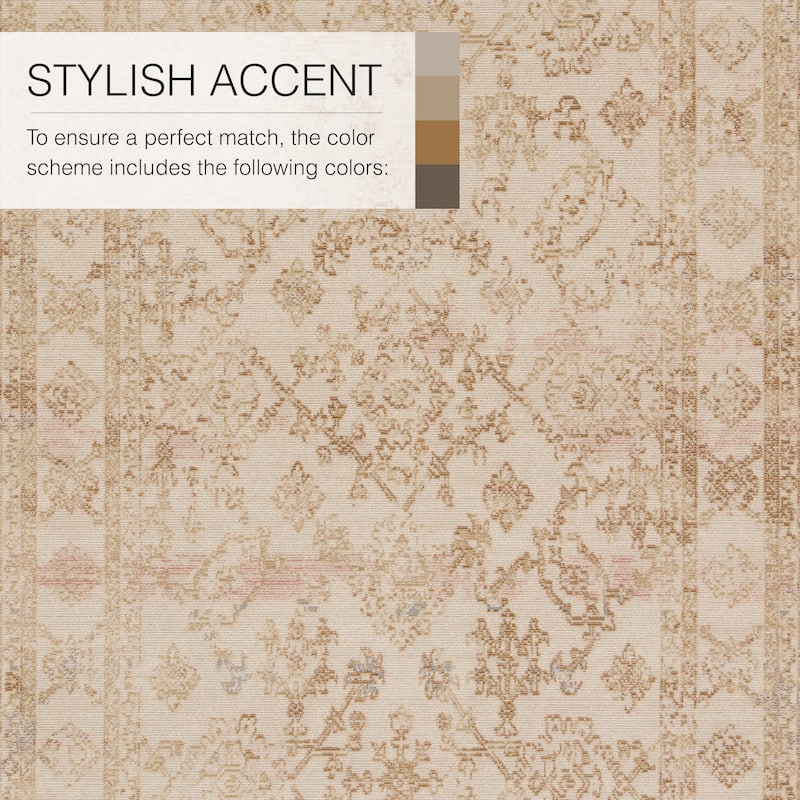Salerno Indoor/Outdoor Medallion Area Rug