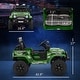 preview thumbnail 17 of 18, Kids 12V Electric Ride-On Car with Suspension, Music, Lights & Parental Remote Control