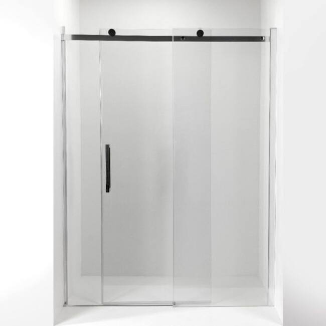 Primo shower door 60" W - 8mm Glass - Chrome