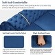 preview thumbnail 22 of 23, 40.5" Velvet Upholstered Accent Sofa, Single Sofa Chair with Button Tufted Back