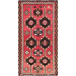 Shahbanu Rugs Lychee Red Good Cond Vintage Persian Shiraz Clean Evenly ...