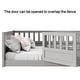 preview thumbnail 3 of 13, Twin Size Floor Bed with Super High Security Barrier