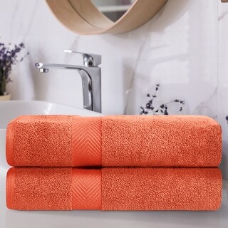 Zero Twist Cotton Bath Sheet (Set of 2)