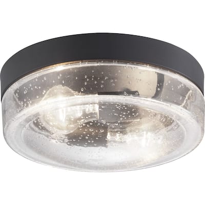 Weldon Collection Two-Light Flush Mount - 9.750" x 13.750" x 13.750"