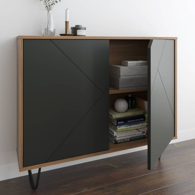 Nexera Slim 2-Door Cabinet