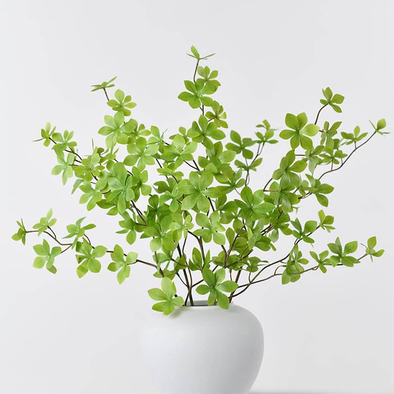 Green Artificial Enkianthus Perulatus Branch (1 Stem)