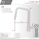 preview thumbnail 4 of 39, STYLISH Kitchen Sink Faucet Single Handle Pull Down Dual Mode Lead Free - Faucet Height: 17" | Spout Height: 9 1/2"