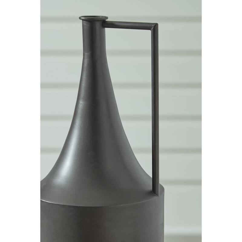 Signature Design by Ashley Zainforth Distressed Brown Vase