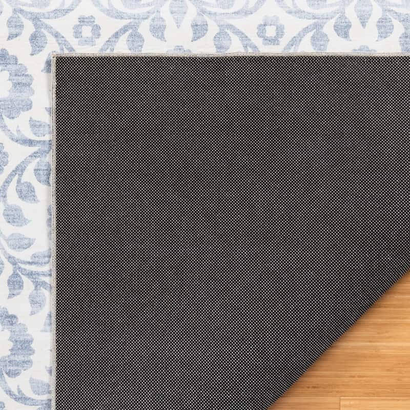 Gertmenian Crystal Print Soft Flat Pile Polyester Slip Resistant Washable Indoor Printed Area Rug Collection