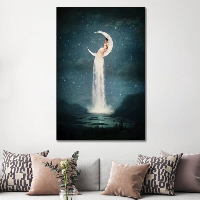 iCanvas "Moonriver Lady" by Paula Belle Flores Canvas Print