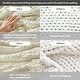 preview thumbnail 10 of 15, Madison Park Hand Made Chunky Double Knit Throw Blanket