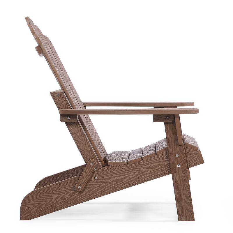 Haven Poly Resin Plastic Folding Adirondack Chair (Set of 2)