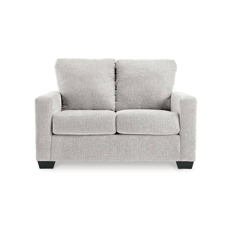 Signature Design by Ashley Rannis Snow Twin Sofa Sleeper - 54"W x 40"D x 39"H