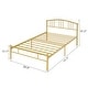 preview thumbnail 22 of 32, VECELO 2-Pack Twin Kids Beds with Hollow Headboard 37.2" Height Modern Bed Set of 2 Matching Minimalist Children's Bedroom