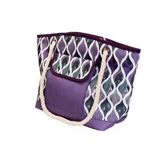 white insulated tote bag