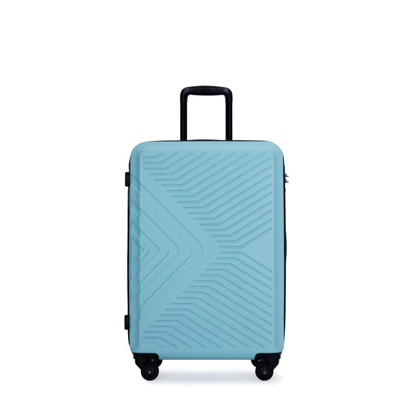 High Quality 3 Piece Hard-Shell Luggage Sets, ABS Lightweight Suitcase with Telescoping Handles and Spinner Wheels & TSA Lock