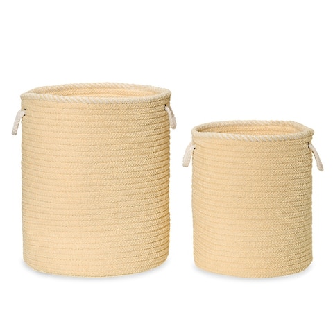 Soft Chenille Woven Hamper Baskets for Laundry, Toys and all other "Stuff"
