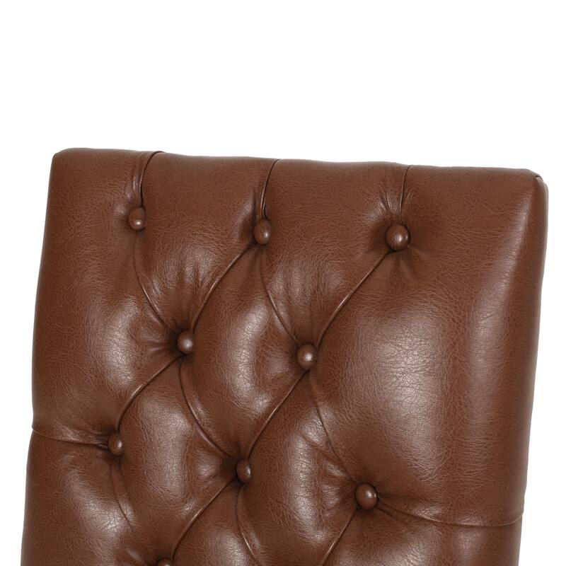 Kessler Tufted Dining Chairs by Christopher Knight Home