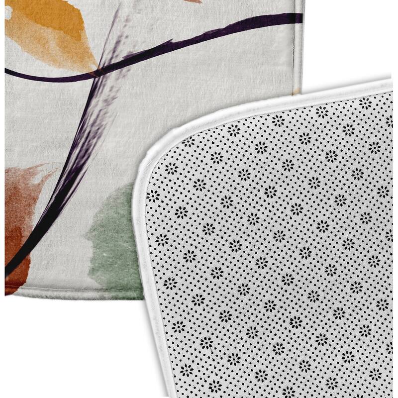 Windy Bloom Bath Mat