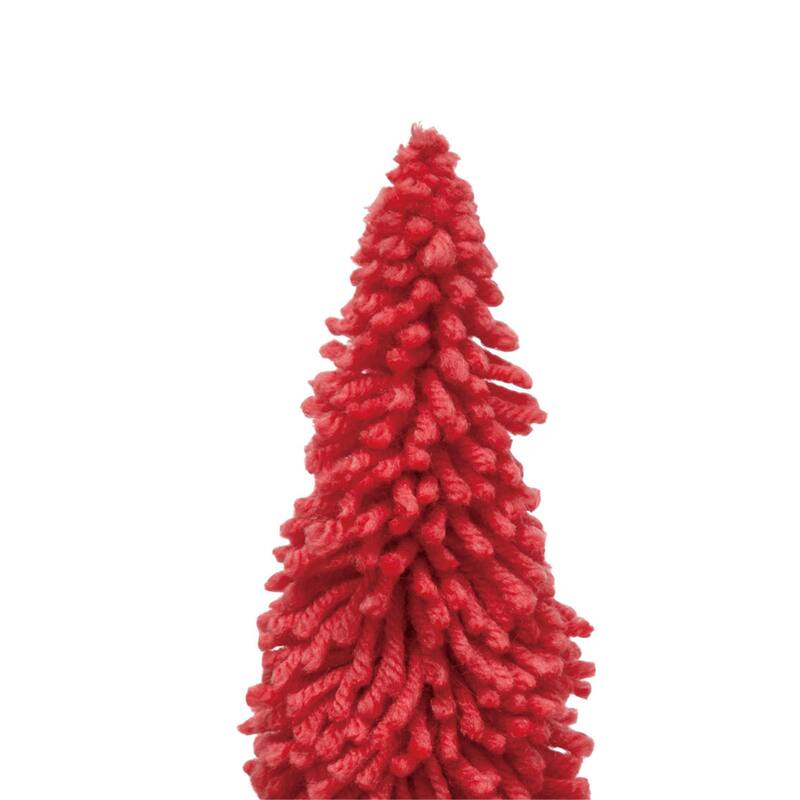 Fabric Yarn Tree with Wood Base