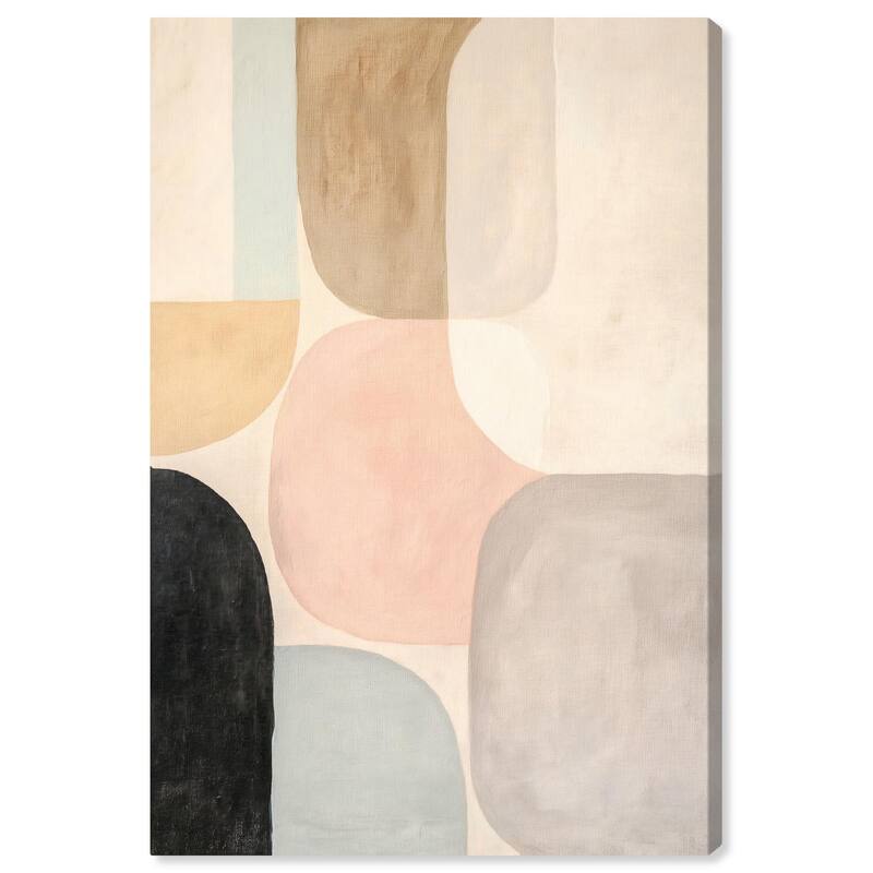 Soft Cubism II Canvas by Art Remedy, Gallery Wrapped - 36" x 54"