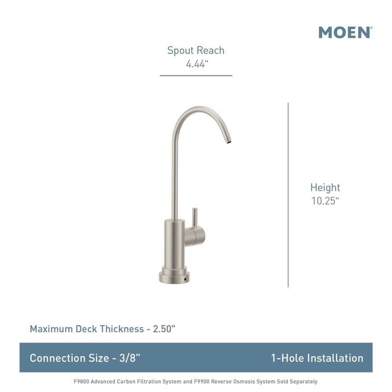 Moen F7660 Sip 1.5 GPM Cold Water Dispenser