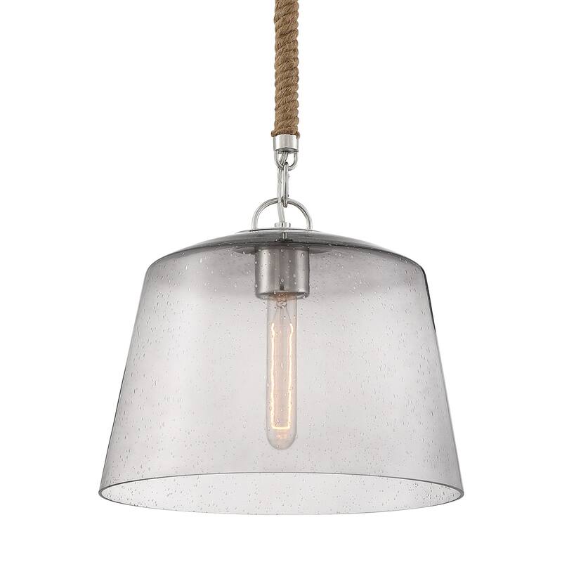 Designers Fountain D210M-14P Windrush 6" Wide Mini Pendant - Polished Nickel