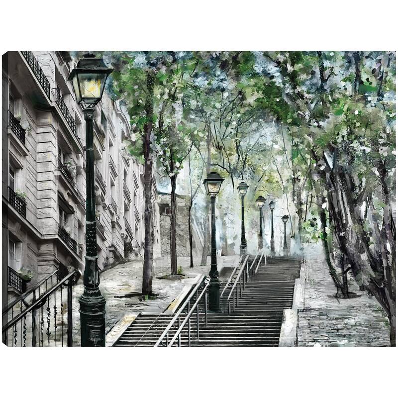 Montmartre By Studio Arts Canvas Art Print