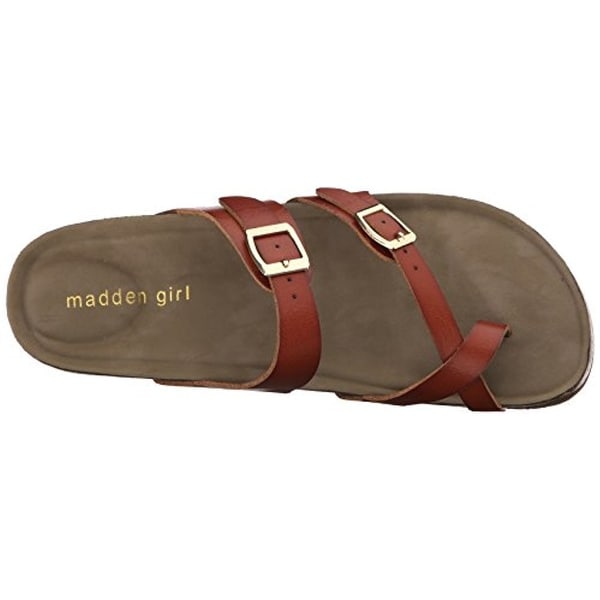 madden girl women's bryceee toe ring sandal