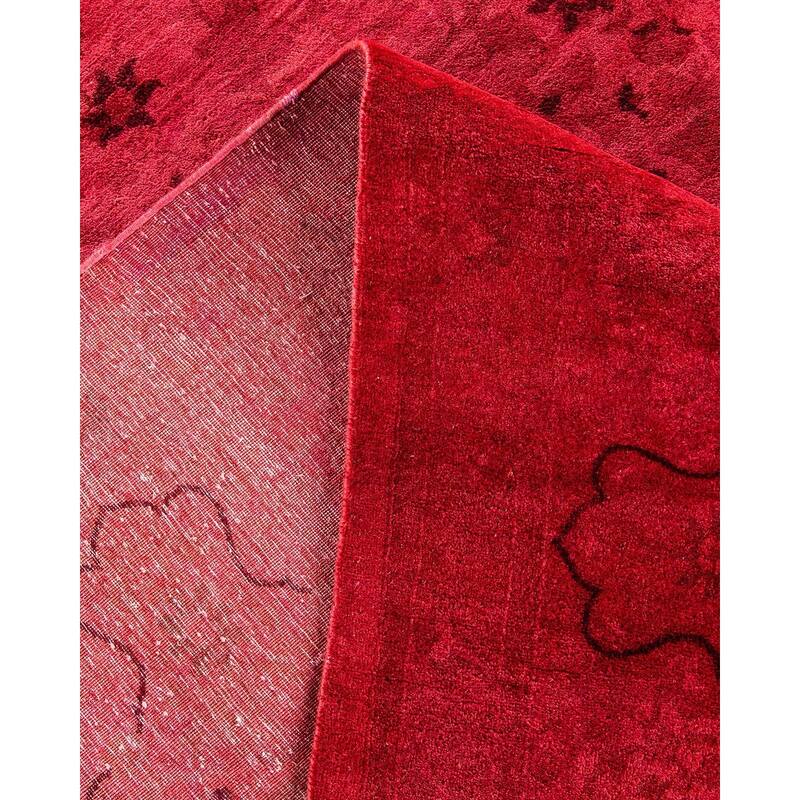 Fine Vibrance, One-of-a-Kind Hand-Knotted Area Rug - Pink, 8' 3" x 10' 3" - 8' 3" x 10' 3"
