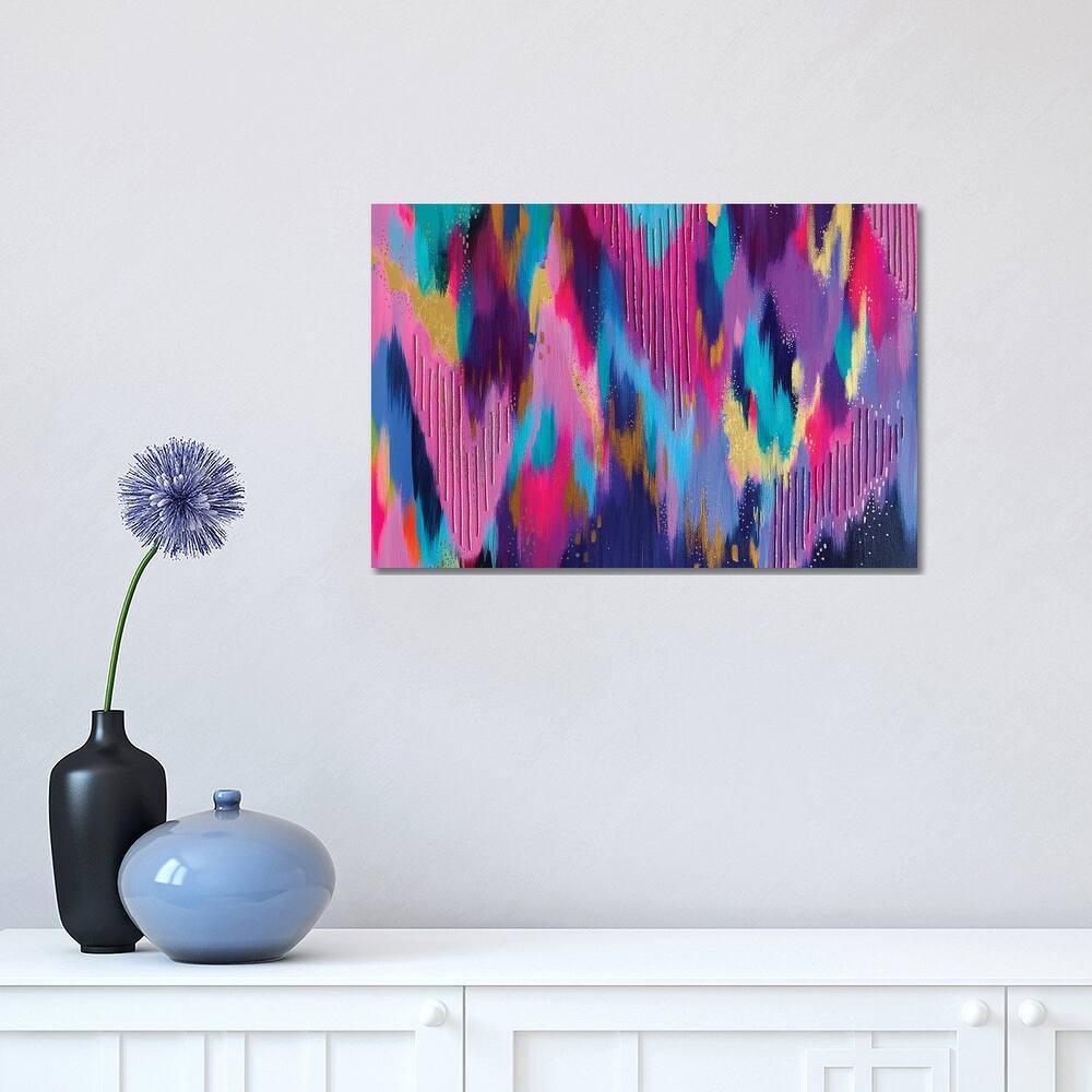 iCanvas "Brush Stroke CVI" by ETTAVEE Canvas Print