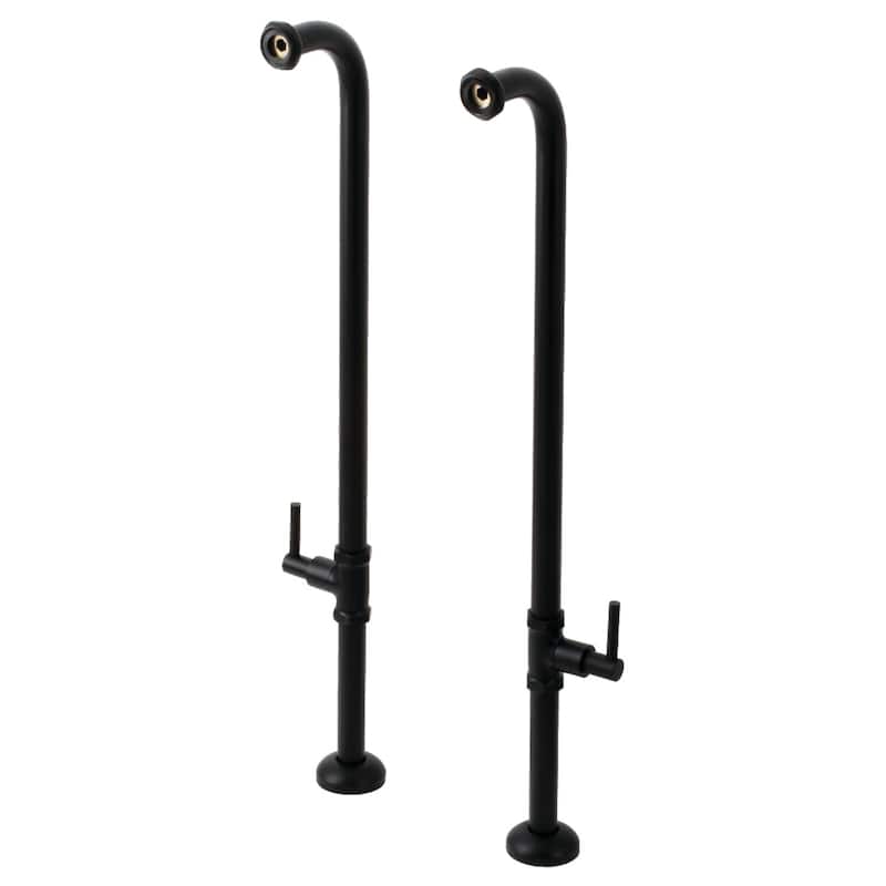 Kingston Brass Concord Freestanding Tub Supply Line - Matte Black