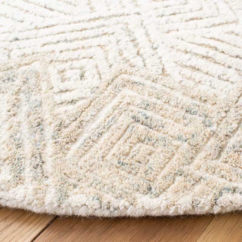 SAFAVIEH Handmade Metro Ritva Diamond Wool Rug