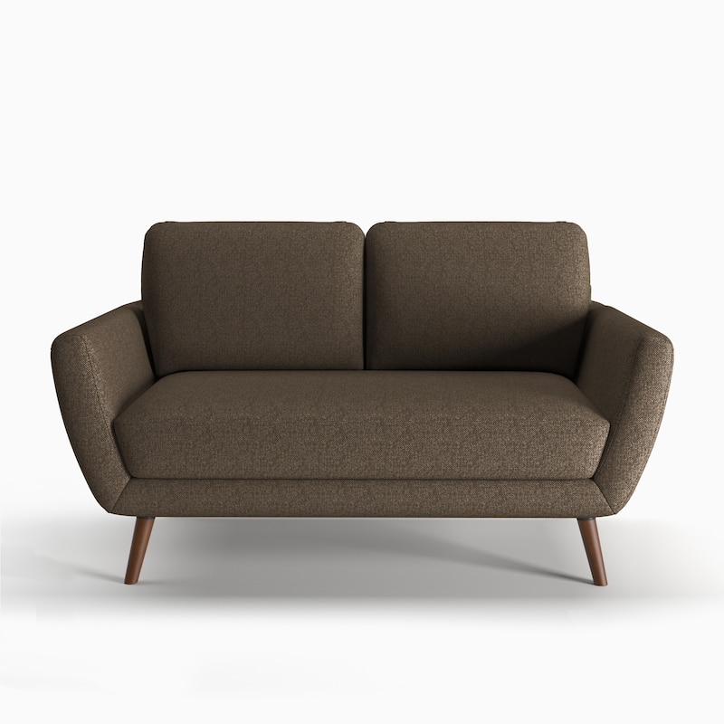 Artdeco Home - Carson Carrington Maglo Upholstered Loveseat - Driftwood Brown +